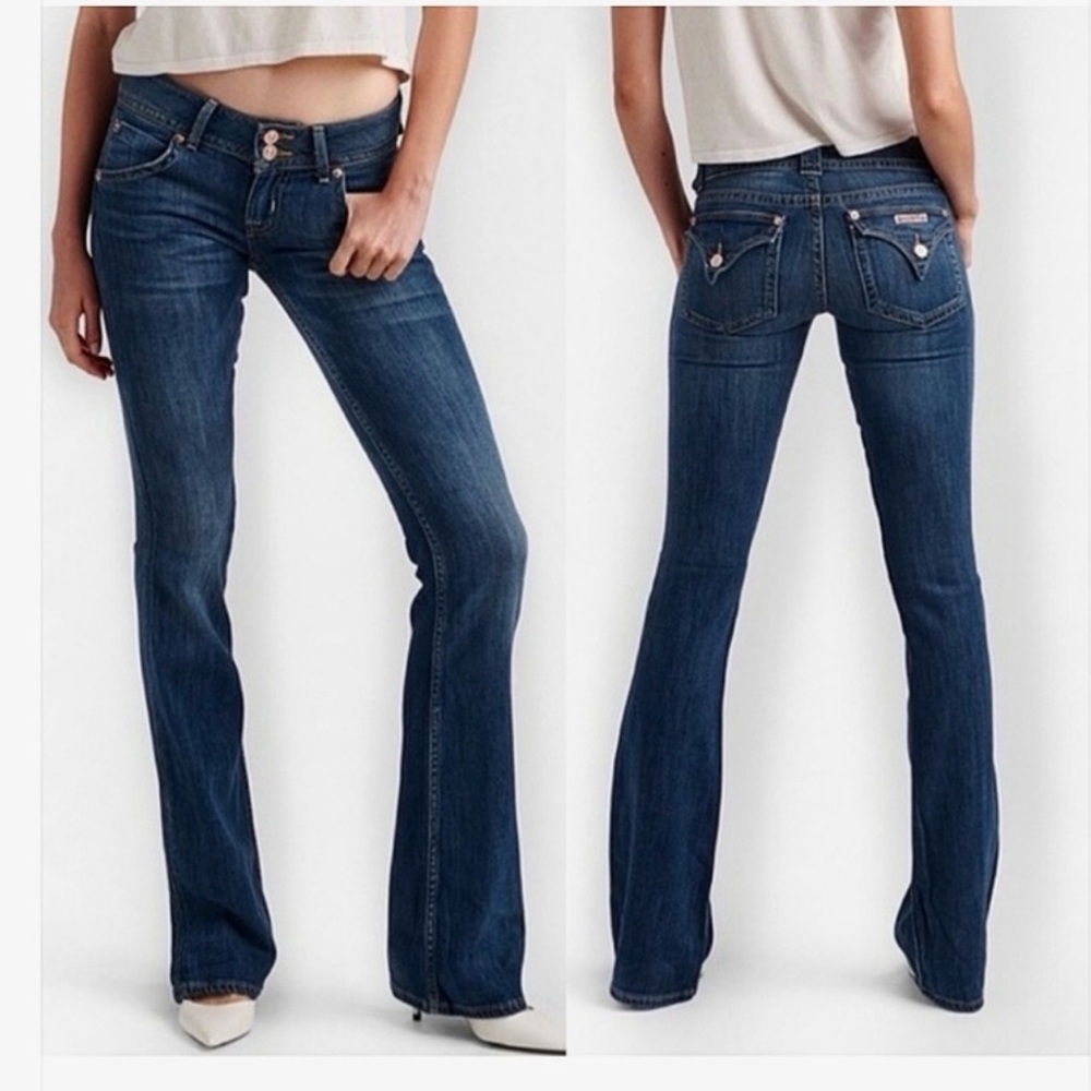 Vintage Hudson Jeans Y2K Flare sz 27 early 2000s era